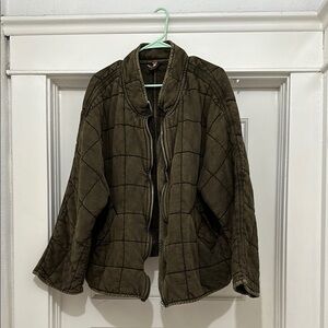 Free People Dolman Quilted Jacket